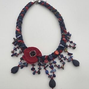 Handcrafted Multicolor Beaded Necklace